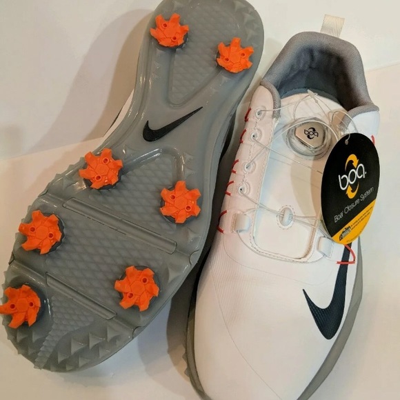NWT Nike Command 2 Golf Shoes 888552-101 LunarLon - Picture 4 of 5